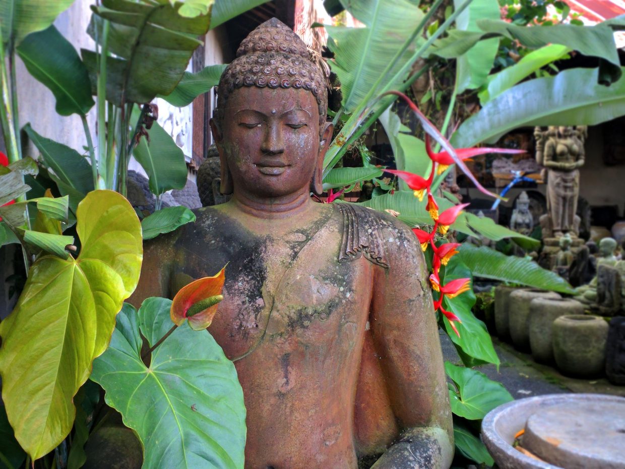 Buddha Hand Carved Stone