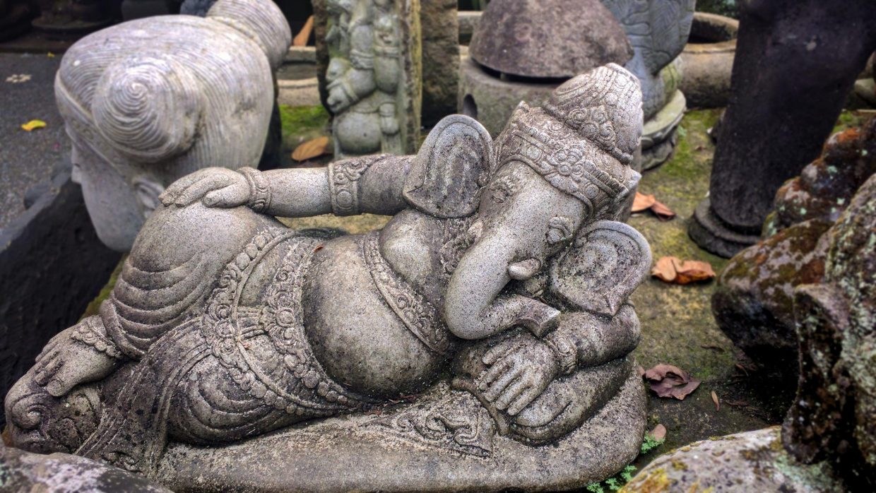Ganesha Stone Carved 2