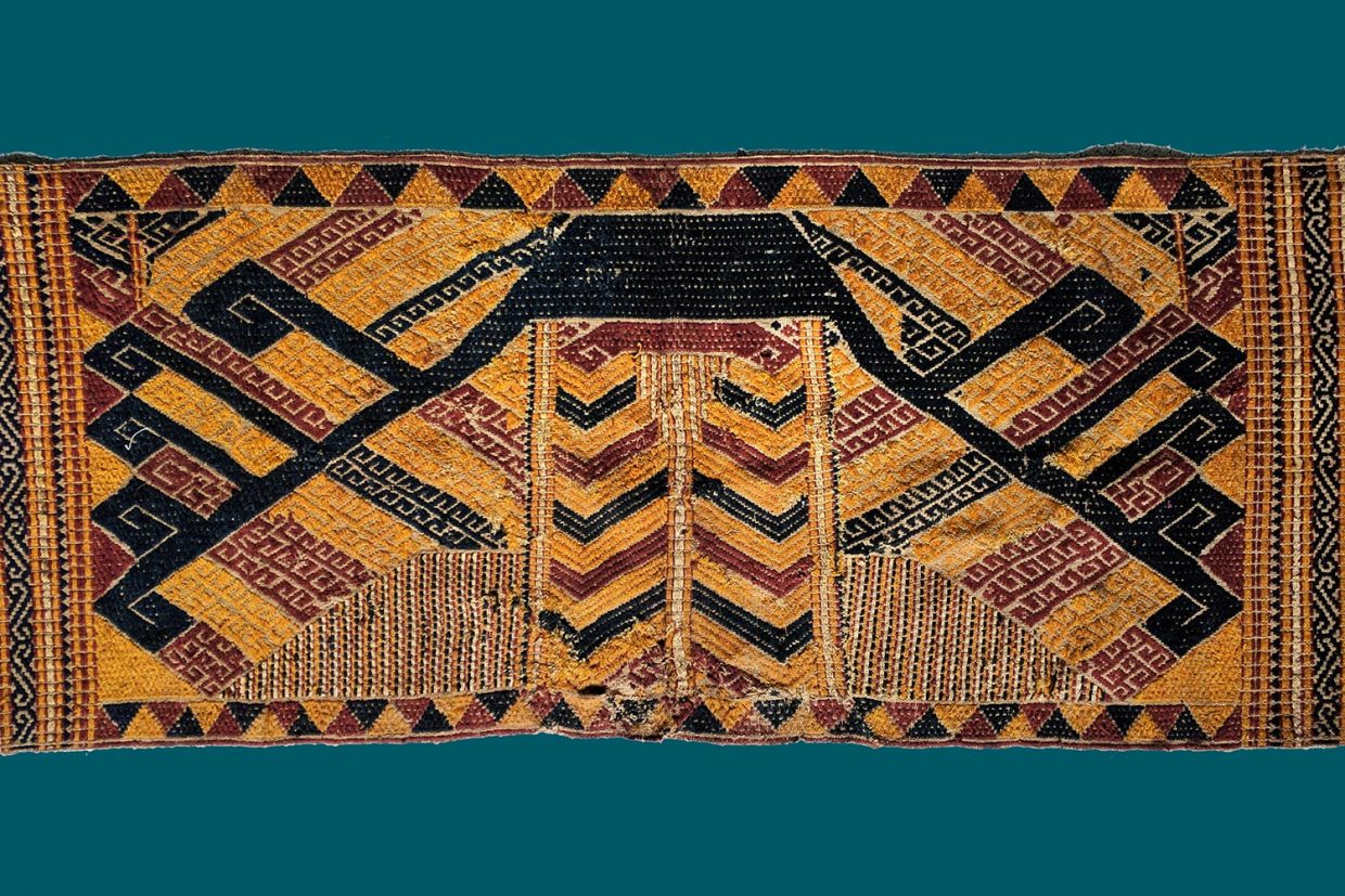 Tatibin Ritual Textile from Lampung South Sumatra